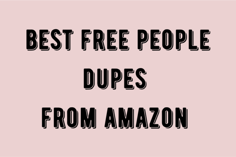 Free People Dupes on Amazon
