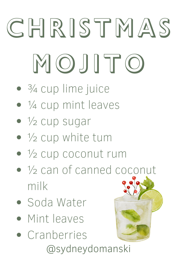 Christmas Mojito