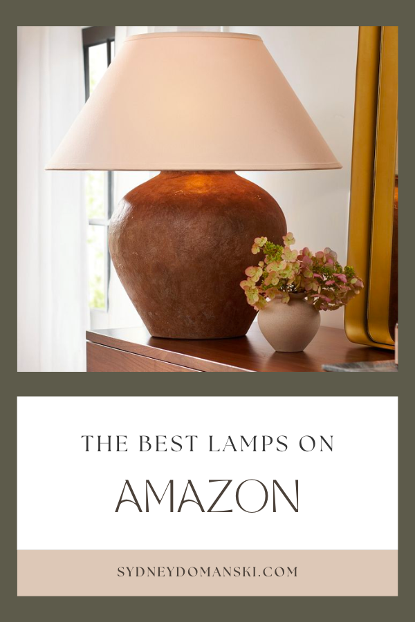 Designer Lamps on Amazon