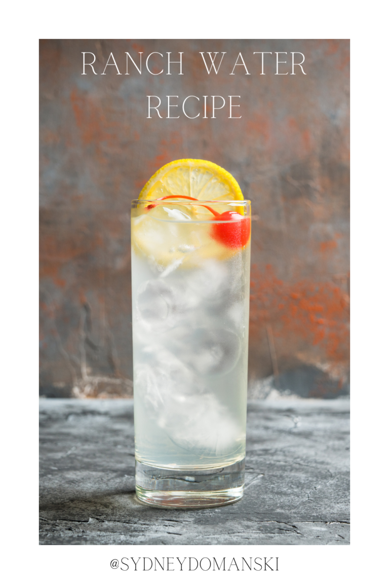 An Easy And Quick Ranch Water Recipe