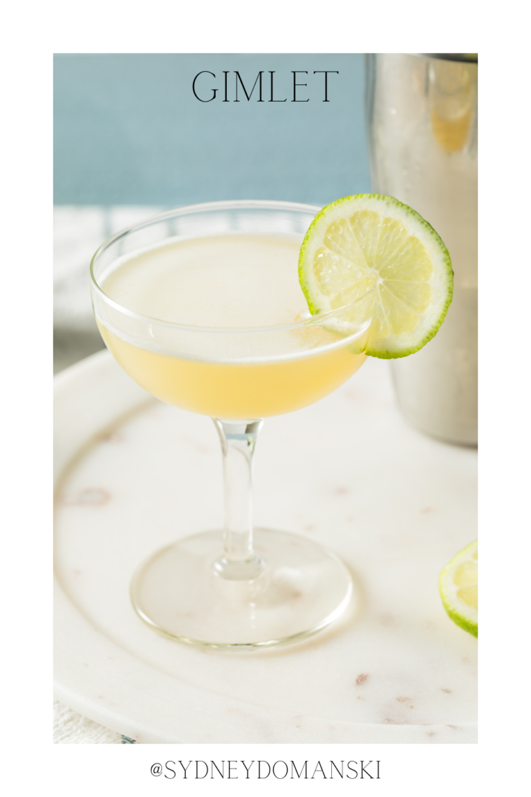 A Delicious And Classic Gimlet Recipe