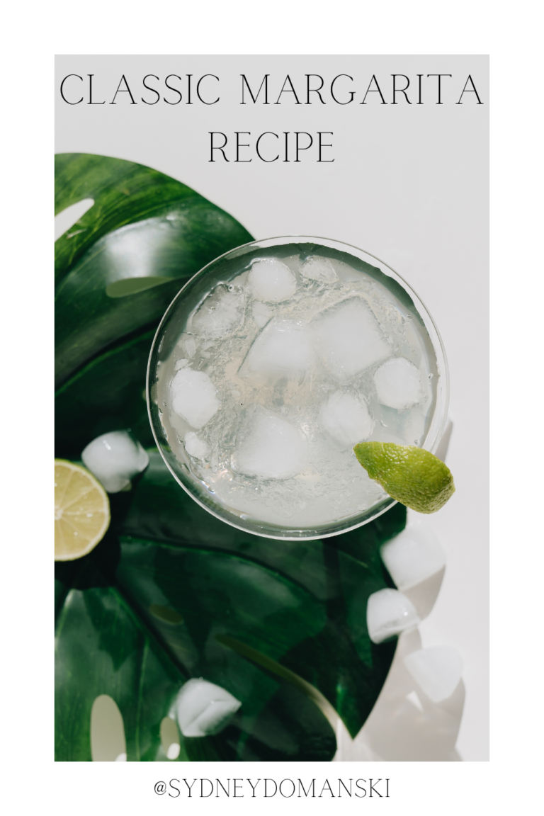 The Best Classic Margarita Recipe