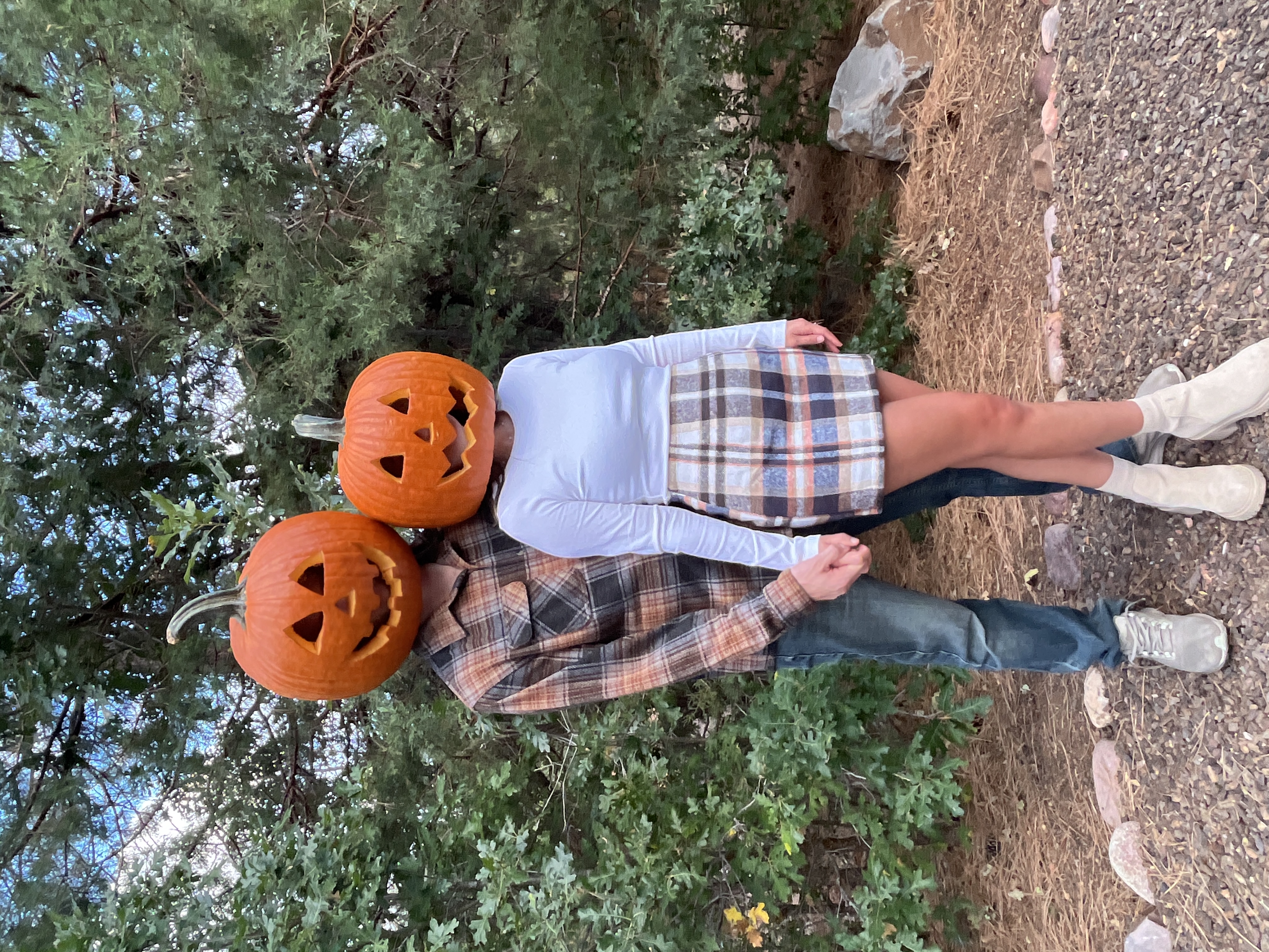 Halloween couple photo